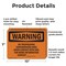 Signmission No Trespassing Contaminated Area Avoid Contact OSHA Warning Sign, Plastic, 10in W x 7in L, 2PK OS-2PACK-WS-P-710-L-12278 - alternate 6